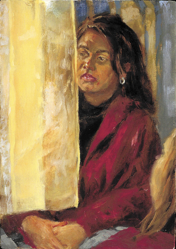 Serene with Yellow Fabric